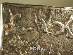 Antique Chinese Silver Cigarette Case