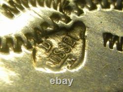 Antique Covered Knife and Pie Server, Solid Silver, Guilloché, Minerva, M O