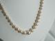 Antique Cultured Pearl Necklace With Solid Silver Clasp