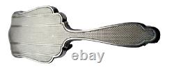 Antique Double-Sided Hand Mirror in Solid Silver 925 Napoleon III