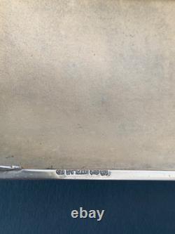 Antique Enamelled Silver Cigarette Case Art Deco Period