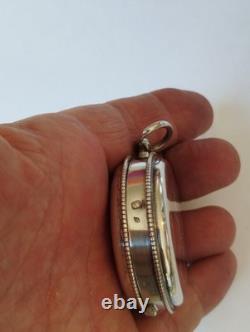 Antique French Solid Silver Minerva Custodian Interior Vermeil 20th Century