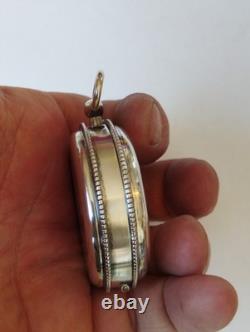 Antique French Solid Silver Minerva Custodian Interior Vermeil 20th Century
