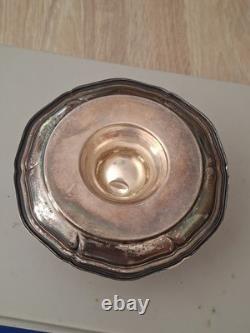 Antique German 835 Solid Silver Egg Cup (63g) Baroque / Vintage Style