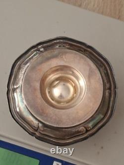 Antique German 835 Solid Silver Egg Cup (63g) Baroque / Vintage Style