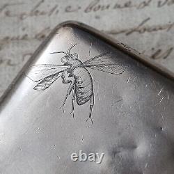Antique German Solid Silver Box Victorian Silver Pill Box 19th Century