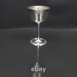 Antique Goblet / Solid Silver Cup Mappin And Webb