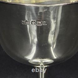 Antique Goblet / Solid Silver Cup Mappin And Webb