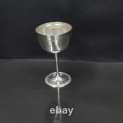 Antique Goblet / Solid Silver Cup Mappin And Webb
