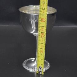 Antique Goblet / Solid Silver Cup Mappin And Webb