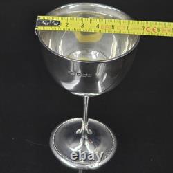 Antique Goblet / Solid Silver Cup Mappin And Webb