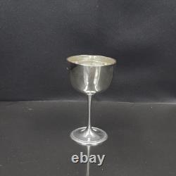 Antique Goblet / Solid Silver Cup Mappin And Webb