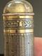 Antique Guilloch&eacute; Sterling Silver Lipstick Case