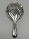 Antique Hand Mirror In Solid Sterling Silver Art Nouveau Jugendstil