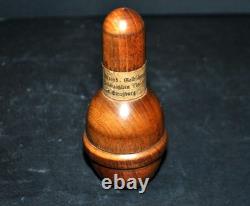 Antique Instrument Alcohol Meter Aerometer Silver Box Boxwood Goldsmith Strasbourg