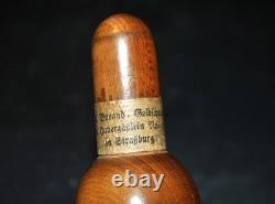 Antique Instrument Alcohol Meter Aerometer Silver Box Boxwood Goldsmith Strasbourg