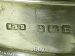 Antique Jewelry Box Solid Silver English Hallmarks England Silver Box