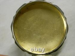 Antique Jewelry Box Solid Silver English Hallmarks England Silver Box