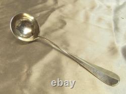 Antique Ladle Punch Silver Solid Russian Austria Hungary Silver Spoon
