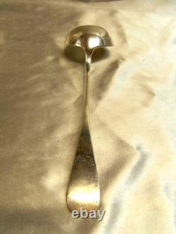 Antique Ladle Punch Silver Solid Russian Austria Hungary Silver Spoon