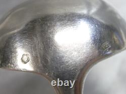 Antique Ladle Punch Silver Solid Russian Austria Hungary Silver Spoon