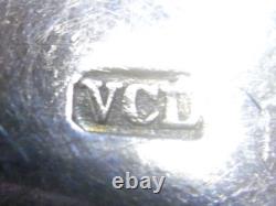 Antique Ladle Punch Silver Solid Russian Austria Hungary Silver Spoon