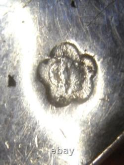 Antique Ladle Punch Silver Solid Russian Austria Hungary Silver Spoon