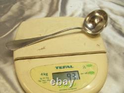 Antique Ladle Punch Silver Solid Russian Austria Hungary Silver Spoon
