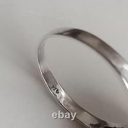 Antique Louis XVI style ring in solid silver