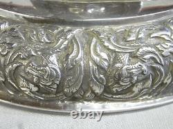 Antique Match Holder Reliquary Buddha Shiva Goddess Solid Silver