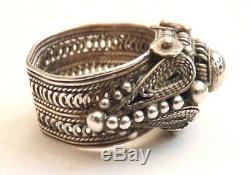 Antique Ring In Silver Solid Silver Ethnic Ring Orient