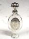 Antique Salt Perfume Bottle Crystal Solid Silver