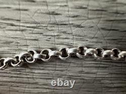 Antique Sautoir with Solid Silver Link Length 1400 mm