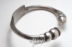Antique Silver Anklet Mauritania Morocco Berber N ° 2