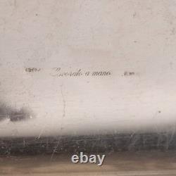 Antique Silver Basket Decorations Florence Italy from the 20th Century Original