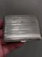 Antique Silver Cigarette Case 82 G, Dated Box 1920, Solid Silver Monogram