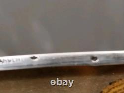 Antique Silver Cigarette Case 82 g, Dated Box 1920, Solid Silver Monogram
