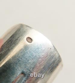 Antique Silver Gilded Lipstick Tube circa 1930