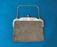 Antique Silver Gilt Ball Bag 19th Century Chain Mail Purse Alms Bag No Minerva