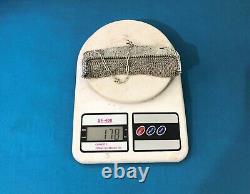 Antique Silver Gilt Ball Bag 19th Century Chain Mail Purse Alms Bag no Minerva