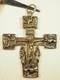 Antique Silver Gilt Cross Pendant