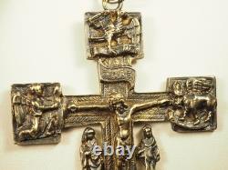 Antique Silver Gilt Cross Pendant