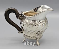 Antique Silver Milk Jug Creamer Minerva Cardeilhac House Paris 19th Century