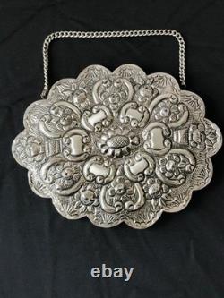 Antique Silver Mirror
