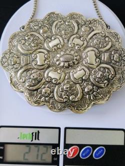 Antique Silver Mirror