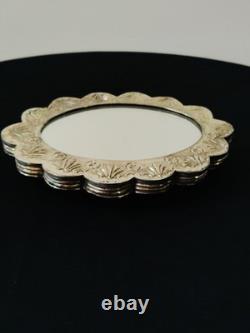 Antique Silver Mirror