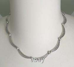 Antique Silver Necklace 800 K & L