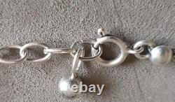 Antique Silver Necklace 800 K & L