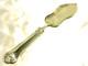 Antique Silver Plated Cake Server Knife Guilloché Minerva M O