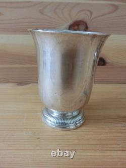 Antique Silver-Plated Cup on Pedestal, General Farmers' Hallmarks